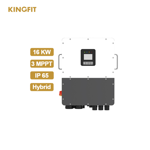 Wholesale Price 5 Years Warranty IP65 3MPPT Single Phase Low Voltage 16kw Hybrid Solar Inverter for Home Prices