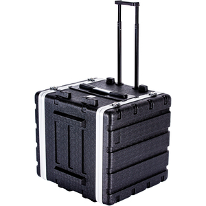 2U 4U 6U 8U 10U 12U 8 "17" 19 "profondità <span class=keywords><strong>ABS</strong></span> Rack Flight Road custodia in plastica con ruote ruote maniglia - Product Image 5