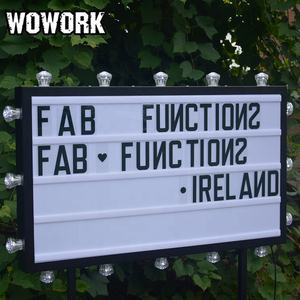 Boîte lumineuse de cinéma personnalisée WOWORK 3D en métal fait main avec cadre, modèle 2026 - Product Image 5