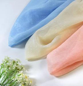 100% из полиэстера, тканая, с принтом, простая дизайнерская, со звездами, шифоновая ткань для платья для девочек, свадебная одежда, одежда для обуви - Product Image 6