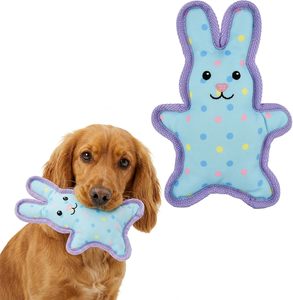 Juguetes Personalizados para Mascotas, Lindos y Resistentes, Diseño de Conejo Impreso en Tela Oxford, Juguetes de Peluche con Sonido para Perros - Product Image 1