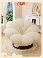 Canapé simple et moderne, créatif, pour chambre à coucher, salon, bureau, petit canapé, chaise de balcon, chaise de détente, fauteuil pivotant individuel