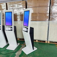 Kiosque interactif à écran tactile de 21,5 pouces, terminal de paiement Android POS avec imprimante SDK, vente en gros d'usine