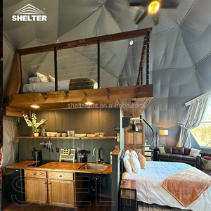 <span class=keywords><strong>Tende</strong></span> Geodetiche Personalizzate, Casa a Cupola Ecologica, Grande Tenda Glamping da Esterno con Bagno e <span class=keywords><strong>Tende</strong></span> - Product Image 4
