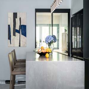 Meubles de cuisine prêts à assembler, designs modernes, échantillons, îlots de cuisine en placage de luxe sur mesure, fabriqués en Chine - Product Image 5