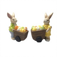 Bestseller Kleine Oster-Hasen-Dekoration Harz-Hasenfiguren Harz-Hasen