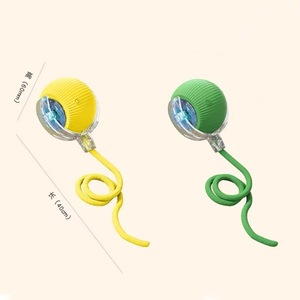 Pelota Eléctrica Inteligente <span class=keywords><strong>para</strong></span> <span class=keywords><strong>Gatos</strong></span> <span class=keywords><strong>con</strong></span> Cuerda, Recargable por USB, Juguete Autodesplegable <span class=keywords><strong>para</strong></span> <span class=keywords><strong>Gatos</strong></span> de Interior, Diseño Duradero Anti-Mordidas, Venta al Por Mayor - Product Image 4