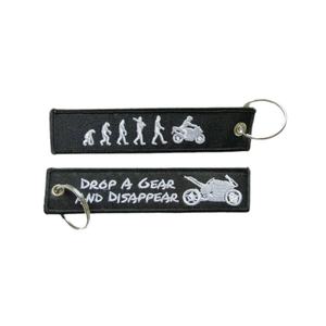 Vente en gros de <span class=keywords><strong>porte</strong></span>-clés en tissu brodé pour moto <span class=keywords><strong>Yamaha</strong></span> Suzuki Kawasaki Fashion - Product Image 6
