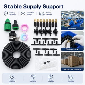 Kit de Riego por Goteo de Alta Resistencia, Sistema de Riego Automático para Jardín con Control de Volumen de Agua - Product Image 3