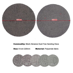 Chất Lượng Cao 9Inch Bụi Miễn Phí Net Sanding Đĩa Chống Chặn Mài Mòn Lưới Giấy nhám Cho Khô Mài Khô Tường Gỗ Kim Loại - Product Image 2