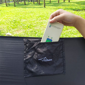 Hamaca con mosquitera y Mosca de lluvia 210T poliéster ligero portátil Camping senderismo 1-2 personas tienda plegable - Product Image 3