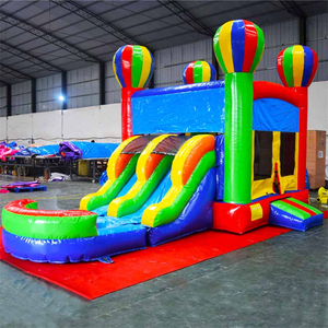 Castillo Inflable Multifuncional con Doble Tobogán, Material de PVC, para Desafíos Extremos, Hecho en China - Product Image 4