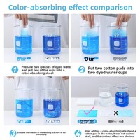 Nouvelles feuilles de lavage de couleur professionnelle OEM, détergent à lessive jetable de l'usine chinoise, vente chaude