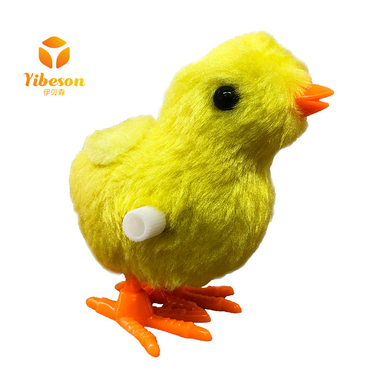 Заводная Новинка прыгающая курица для вечеринки игрушка Пасхальная детская птица желтая цыпленка украшение прыгающее животное