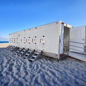 2025 Modern Design Toilet Portable Modular Toilet Outdoor Temporary Mobile Toilet - Product Image 2