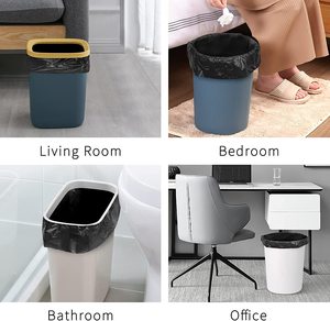 Sacs poubelles biodégradables et compostables de 8 gallons, 60 unités, épaisseur 1,5 mil, pour poubelles domestiques et supermarchés - Product Image 4
