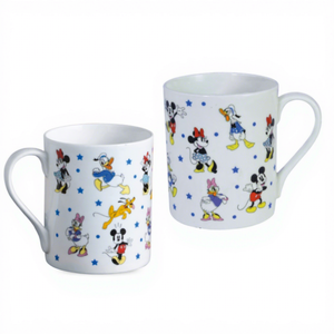Donald Duck Ceramic Coffee <b>Mug</b> Blue <b>Yellow</b> Cartoon Design Screen Printed Dishwasher Safe Home Use Business Gift - Product Image 5
