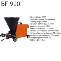 Machine de pulvérisation de peinture en polyuréthane de petite taille haute puissance