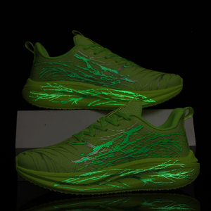 Chaussures de sport décontractées pour hommes HuiMing Manufacturer ODM, semelle EVA, maille respirante, baskets décontractées, chaussures de course pour hommes - Product Image 4