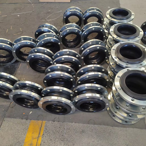 Резиновое металлическое расширительное соединение PTFE EPDM S304 SS316 с фланцем или без фланца, гибкие шланговые клапаны, проектные фитинги для труб - Product Image 3