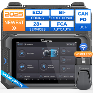 VDIAGTOOL VD80 BT Lite Escáner OBD2 completo Inyector Codificación 28 + Restablecer TODOS los sistemas Máquina de diagnóstico para todos los coches Herramienta de diagnóstico - Product Image 1
