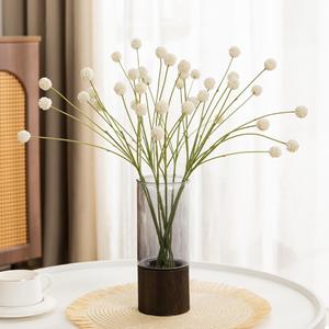 Ramo de Flores Artificiales de Bola Dorada Meng Jie, 30cm-100cm, PVC, Decoración para Sala de Estar - Product Image 4