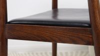 Chaise nordique en bois massif pour manger hôtel maison chaise présidentielle Restaurant café magasin accoudoir coussin chaise