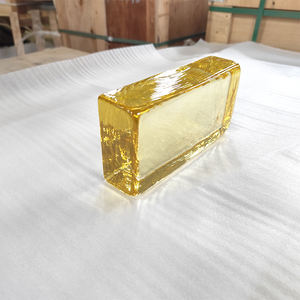 Brique de verre rectangulaire transparente moderne <span class=keywords><strong>Art</strong></span> Déco 200*100*50mm, bloc de verre fusionné à chaud pour salle de bain, hôtel, hall - Product Image 3