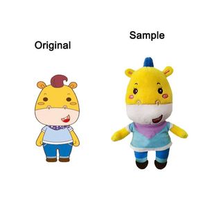 Juguete de Peluche de Arquitecto de Dibujos Animados Personalizado de Fábrica, Muñeco de Peluche Creativo y Suave, Unisex, Divertido, con Logotipo Bordado, Relleno de Algodón PP, Bolsa de Regalo - Product Image 3