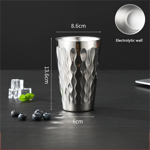 Biểu tượng tùy chỉnh của hai lớp thép không gỉ cách điện cà phê và bia Cốc thiết kế sáng tạo cốc nước ngoài trời - Product Image 6