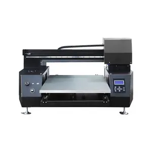 Flatbed Mesin Cetak UV Cetak Ganda 3D LED Emboss Tinta Penyembuhan A1 6090 Printer UV untuk Kayu Akrilik Aluminium