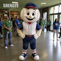 Shengye Mascot Factory : Costume de mascotte de baseball professionnel personnalisé, idéal pour les clubs, les compétitions et la promotion - Vente chaude
