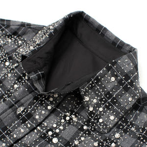 Adam oduncu gömleği erkekler için özel boy pazen ekose gömlek rahat kontrol gömlek - Product Image 5