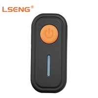 LSENG BT021_K 2.4G untuk V5.4 Headset Walkie Talkie Nirkabel ENC Peredam Kebisingan Earpiece PTT Mic TPU+ABS untuk Kenwood TK