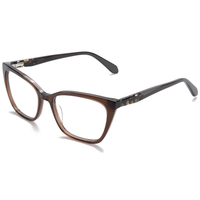 Elan Optical YB8203 Meilleure Vente Monture de Lunettes Rétro Œil de Chat pour Femme, Monture Complète en Acétate, Livraison Rapide