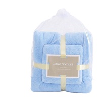 Ensemble de serviettes de bain en microfibre haute densité en polaire corail Douces et absorbantes pour le spa, la plage, l'hôtel, le salon