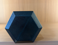 Haltères hexagonaux en fonte recouverts de caoutchouc, 7 kg, poignée confortable, couleur personnalisée, logo personnalisé, unisexe, pour les bras, directement de l'usine du fabricant