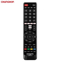 Nuevo Control Remoto Chunghop para TV Netflix TX-09E Smart TV 4K, Control Remoto Universal para LED LCD