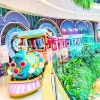 Train électrique sans rails à thème de dessin animé pour enfants - Parcs d'attractions et centres commerciaux