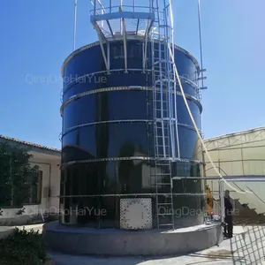 Tanque UASB, tanque de almacenamiento de aguas residuales subterráneas, tanque de almacenamiento de agua GRP para planta de biogás