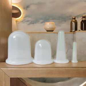 Silicone Anti-<span class=keywords><strong>Cellulite</strong></span> Thérapie Tasses Visage et Corps Aspiration Sous Vide Massage Ventouses Ensemble Masseur Tasses Faciales - Product Image 2