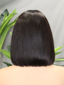 วิกผมบ๊อบสั้นแบบตรง FH 2x6 HD Lace Front Pixie ทำจากผมแท้ แสกกลาง - Product Image 4
