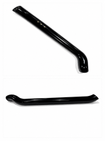 Snorkel de voiture tout-terrain 4x4 en acier inoxydable pour Toyota Hilux N70 N80 VIGO 2005 - 2014 Noir Acier Inoxydable Snorkel 4x4 Frontal