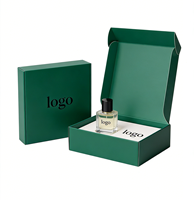 Boîtes d'expédition en carton ondulé rigide mat écologiques avec logo personnalisé pour foulards, chapeaux, parfums - Emballage postal