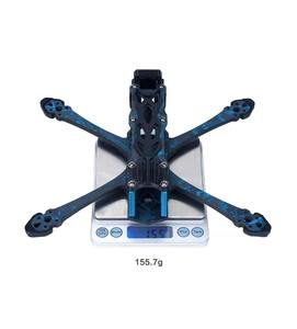 Telaio Professionale per Drone FPV da 5 Pollici - Ibrido in Fibra di Carbonio/Metallo Manta 5 SE Squashed <span class=keywords><strong>X</strong></span> di Axisflying - Product Image 5