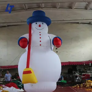 高品质发光二极管灯装饰巨型圣诞充气雪人