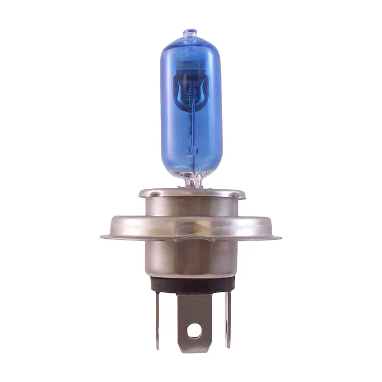 Ampoule halogène Mini H4 12V 60/55W, vente en gros d'usine, super blanc/bleu, lampe halogène automatique, ampoule halogène de voiture