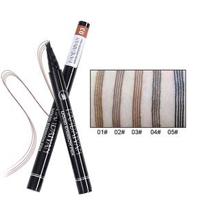 Microblading Tattoo Liquid Ink Slim Pen Maquillaje Lápiz de <span class=keywords><strong>cejas</strong></span> Impermeable Diseño de 4 tenedores Venta al por mayor Ingrediente químico disponible - Product Image 3