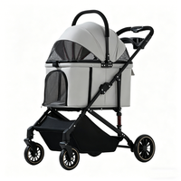 Poussette multifonctionnelle pour chiens de petite et moyenne taille, utilisation en voyage en plein air