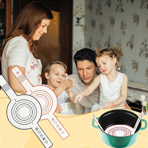 Tapis de cuisson en silicone pour pain, tapis pour four hollandais, antiadhésif, facile à nettoyer, réutilisable - Product Image 3